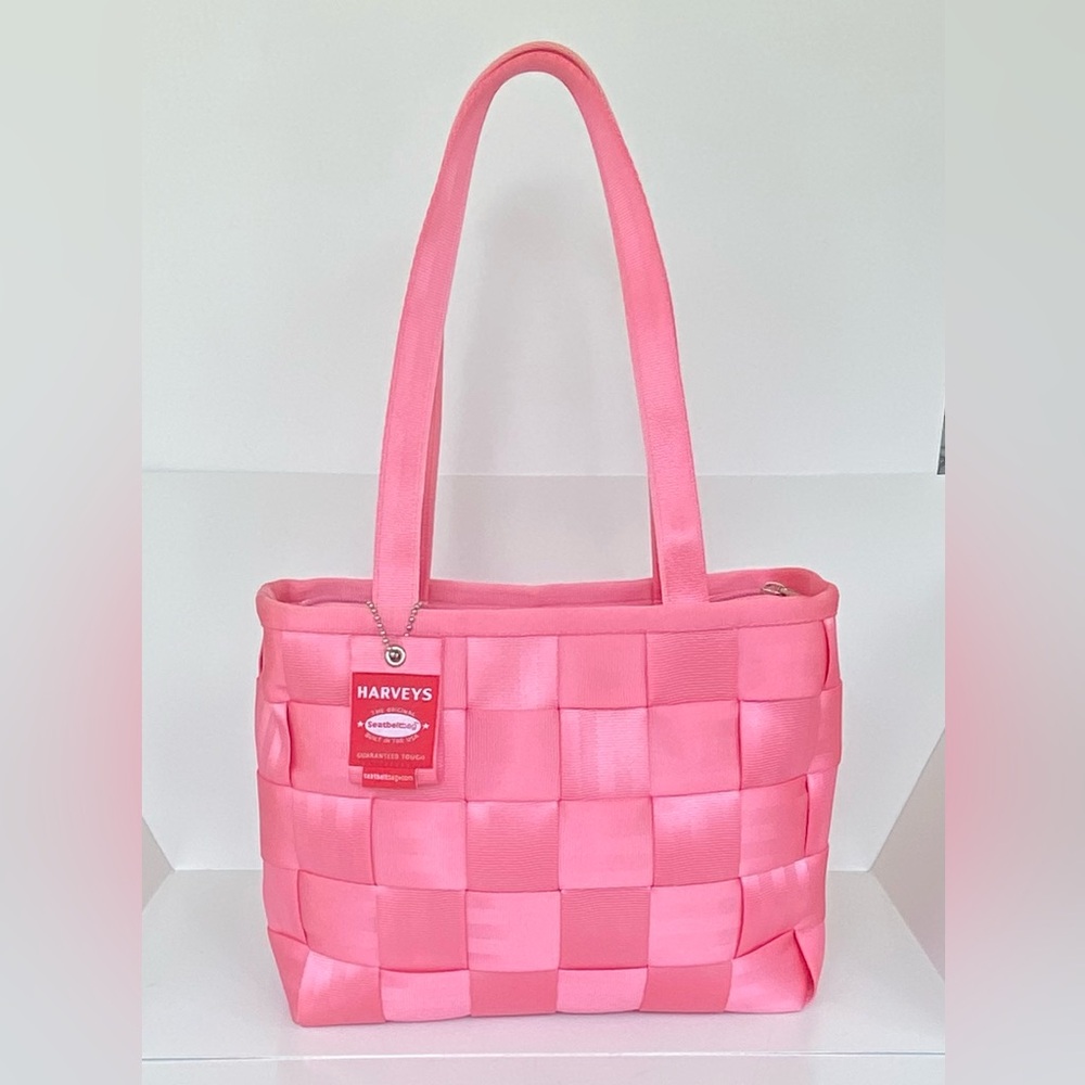 Vintage The Original Harvey’s Seatbelt Bag, Pink Seatbelt Shoulder Bag - Picture 10 of 10